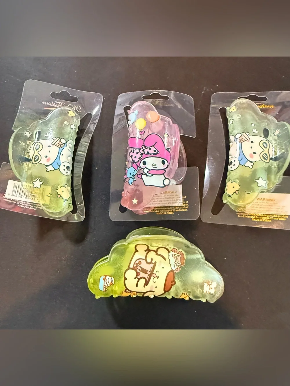 Pomponpurin, My Melody Cloud Hair Clips #HC623262-P